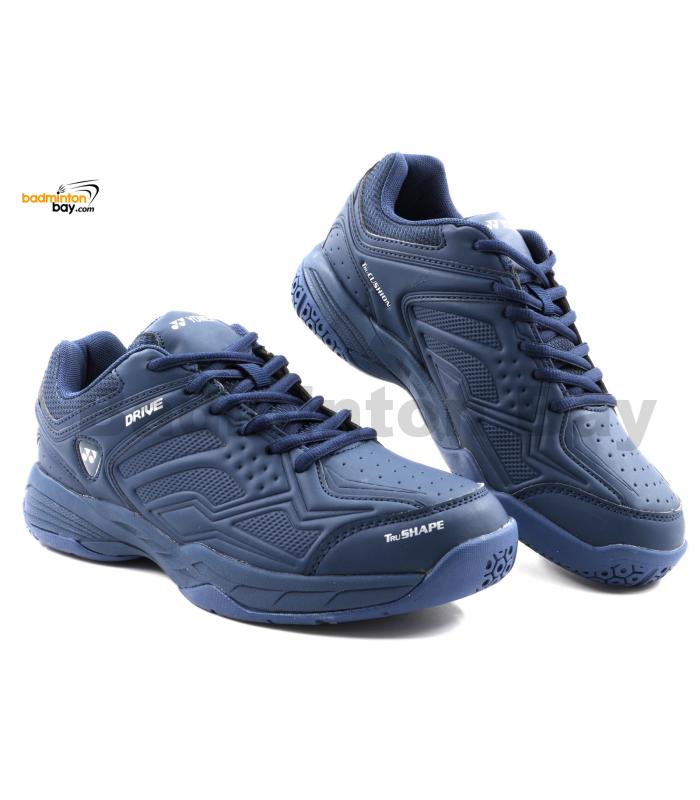 Yonex Drive Badminton Shoes Navy Blue In-Court With Tru Cushion Technology